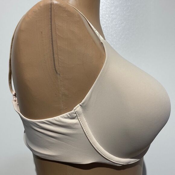 Victoria's Secret Women's Tan Adjustable Straps Underwired T-Shirt Bra Size 36D - Picture 10 of 12